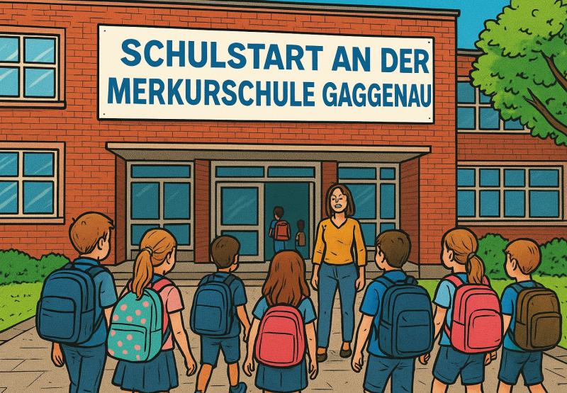 Schulstart an der Merkurschule