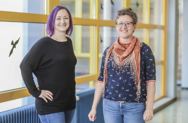 Sabrina Karchoud und Martina Bastian